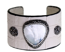 Load image into Gallery viewer, &#39;Truly&#39; Cuff- White