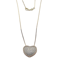 Load image into Gallery viewer, Calista Gold Filled Heart Necklace