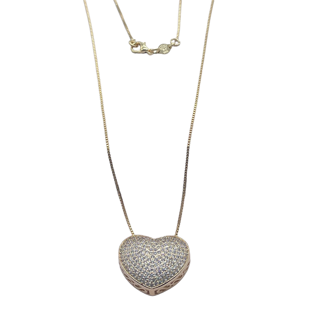 Calista Gold Filled Heart Necklace